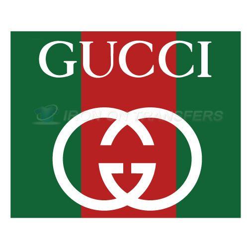 gucci logo green and red