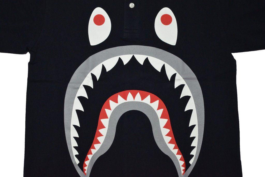 Bathing Ape Shark Logo - new images of d77fb 88b4f bathing ape shark polo - igorleventer.com