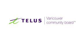 TELUS Logo - Sponsor – telus vancouver community board logo - Vancouver Biennale