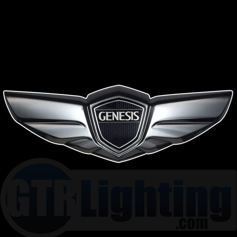 Hyundai Genesis Logo - GTR Lighting LED Logo Projectors, Hyundai Genesis Logo