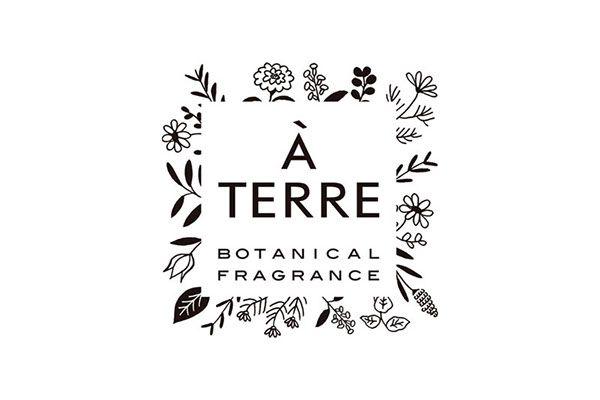 Aromatherapy Logo - À TERRE logo for Botanical Aromatherapy Sessions
