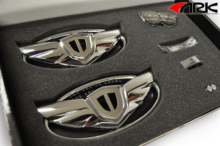 Hyundai Genesis Logo - ARK WING Emblems for Hyundai Genesis Coupe
