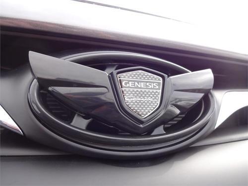 Hyundai Genesis Logo - 2010-2016 Hyundai Genesis Coupe Wing Emblem Kit - Chrome - Free ...