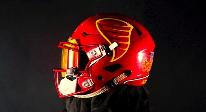 Dope Football Logo - Texas vs. Iowa State: ISU to wear helmets with new Cyclone logo ...