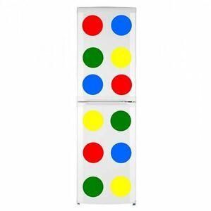 Red and Green Circle Logo - 12 Colourful Circles Blue, Yellow, Red & Green Fridge Kitchen ...