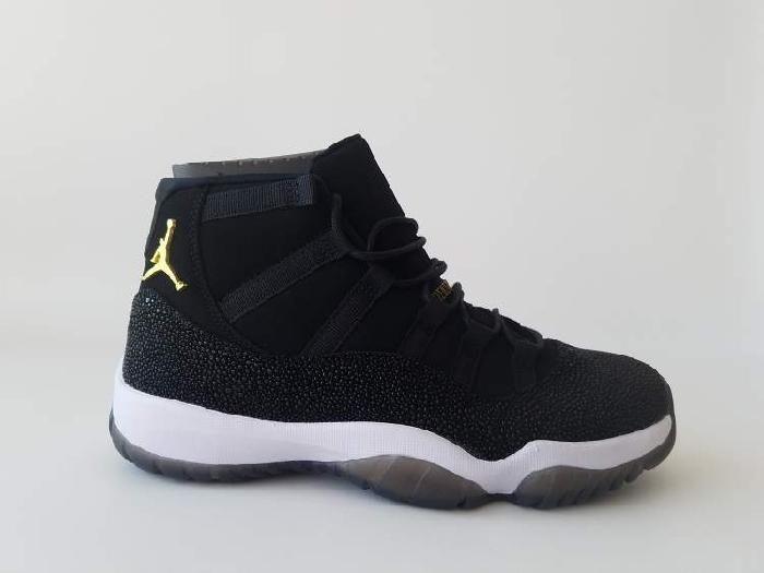 Jordan 11 Logo - Cheap Air Jordan 11 Retro Black Gold Logo and New Retro Air Jordan ...