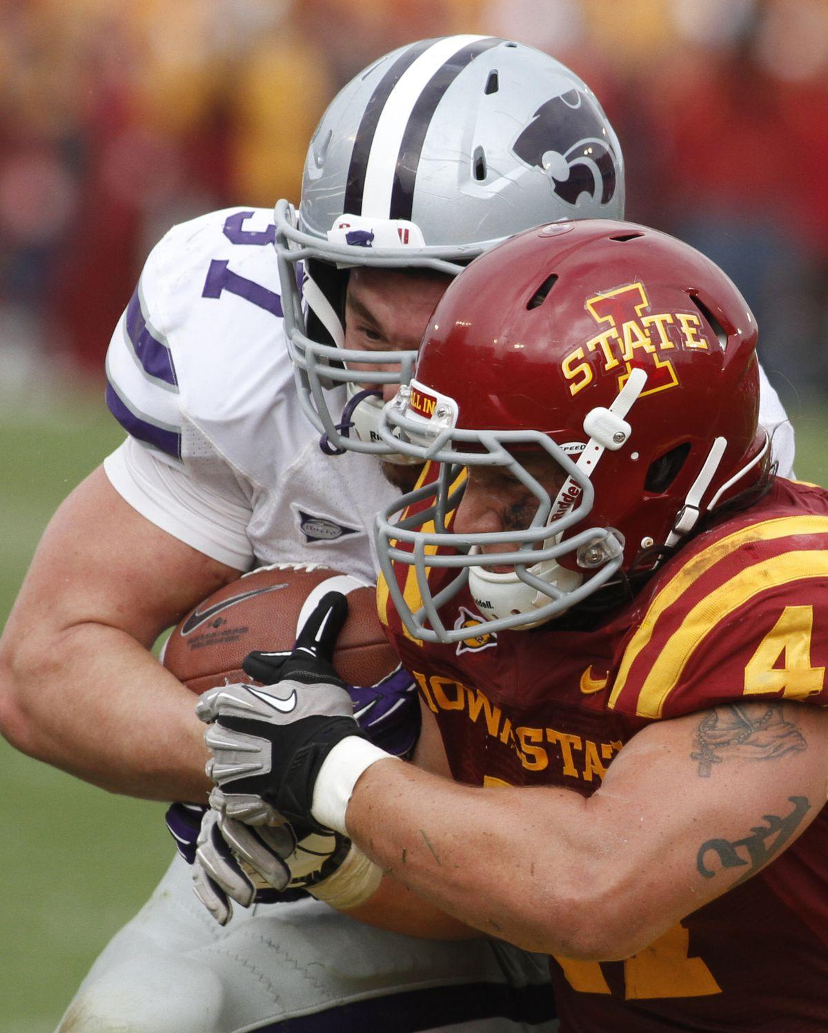 Dope Football Logo - Texas vs. Iowa State: ISU to wear helmets with new Cyclone logo ...