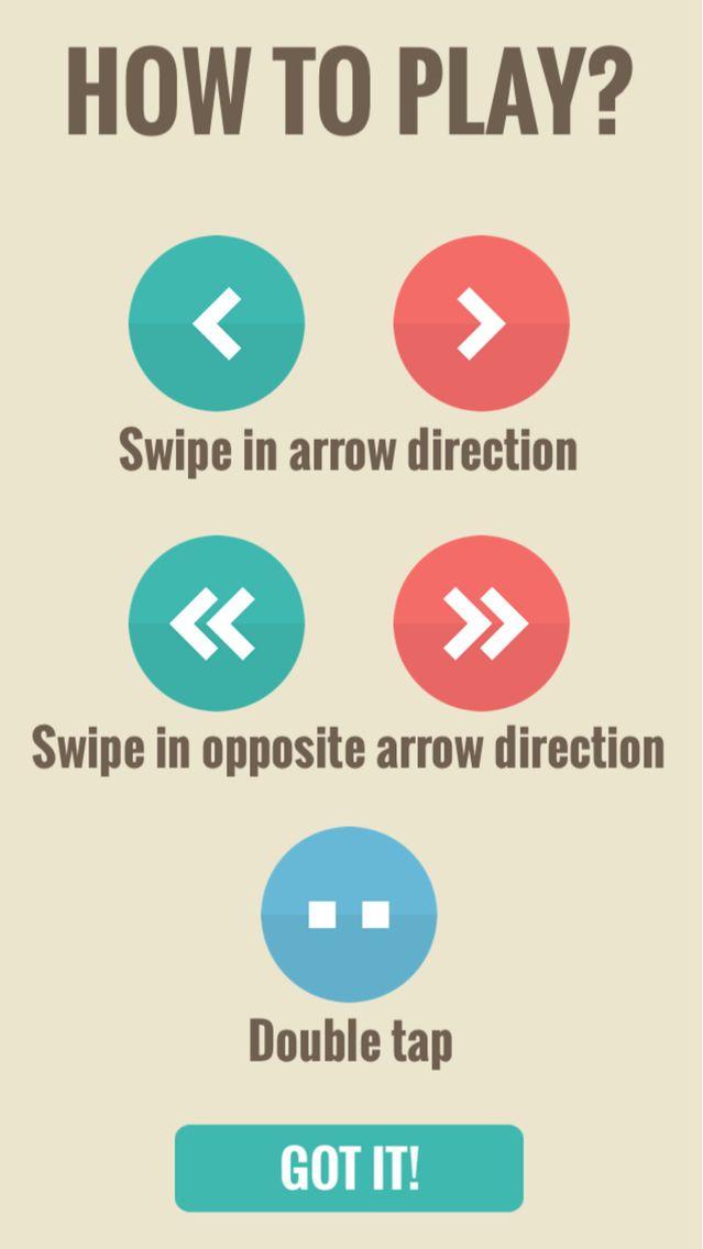 Circle with Whole Arrow Logo - Swiper the arrows in whole new way. App Price Drops
