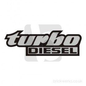 Volkswagen Diesel Logo - Brickwerks - Stickers - VW Diesel Parts - Other Vehicles - Quality ...
