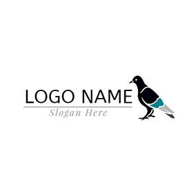 White Green Bird Logo - Free Bird Logo Designs | DesignEvo Logo Maker