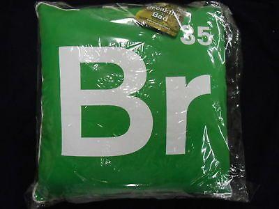 Green BR Logo - BREAKING BAD DECORATIVE Plush Cushion green Br 35 Logo Mezco Toys