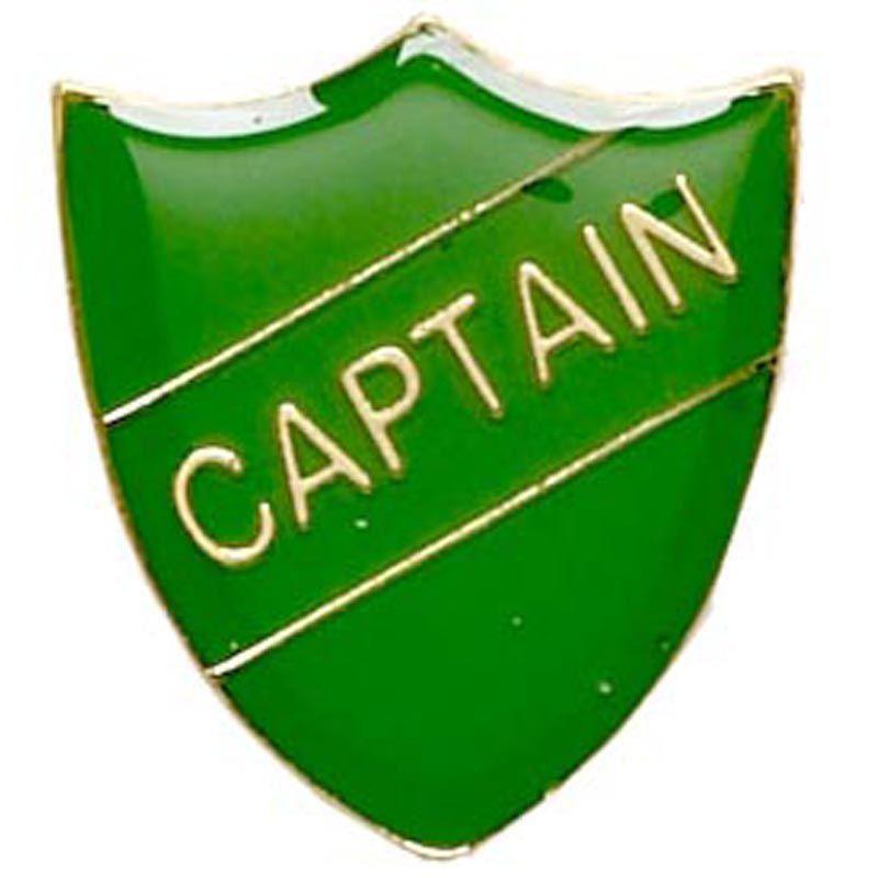 Green BR Logo - ShieldBadge Captain GreenSB019G
