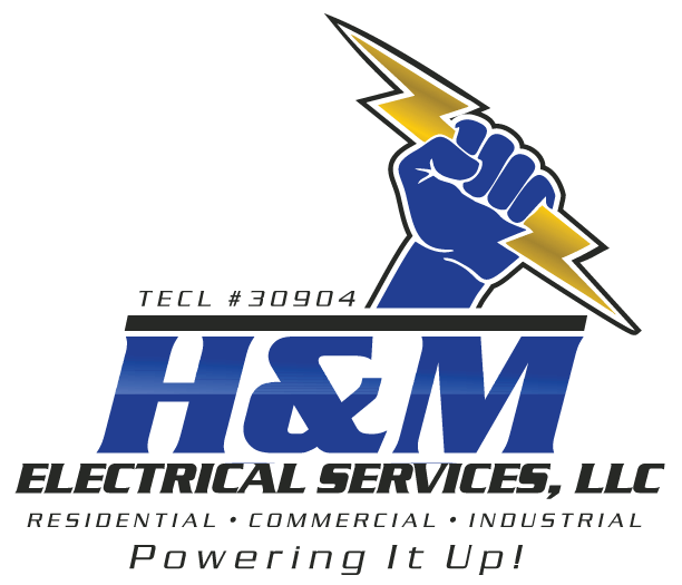 Electrical Services Logo - H M Electrical Logo Fc 612×525