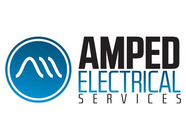 Electrical Services Logo - Amped Electrical Services Logo and Website