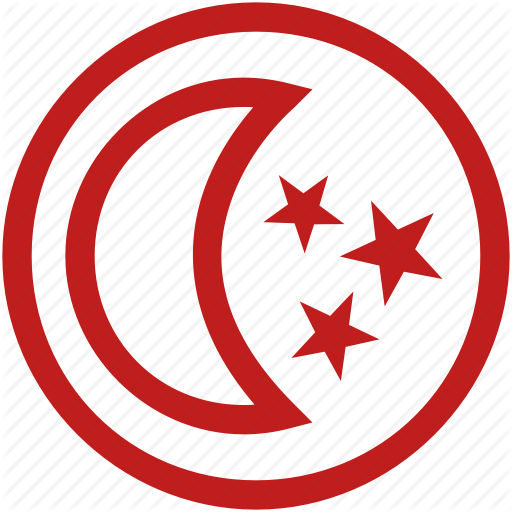 Greek Red Circle Logo - Death, goddess, greek, mythology, nyx, red, underworld icon