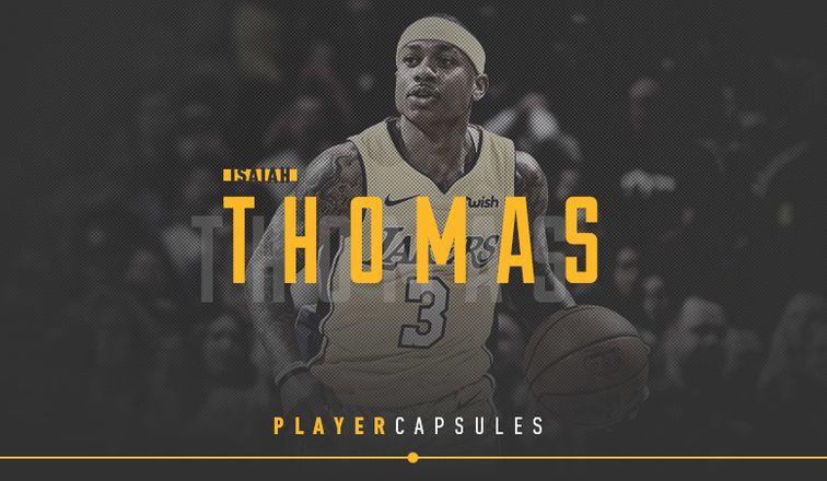 Isaiah Thomas Logo - 2018 Player Capsule: Isaiah Thomas | Los Angeles Lakers