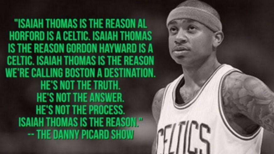 Isaiah Thomas Logo - Celtics - Isaiah Thomas confirms new nickname - The Reason | Metro US