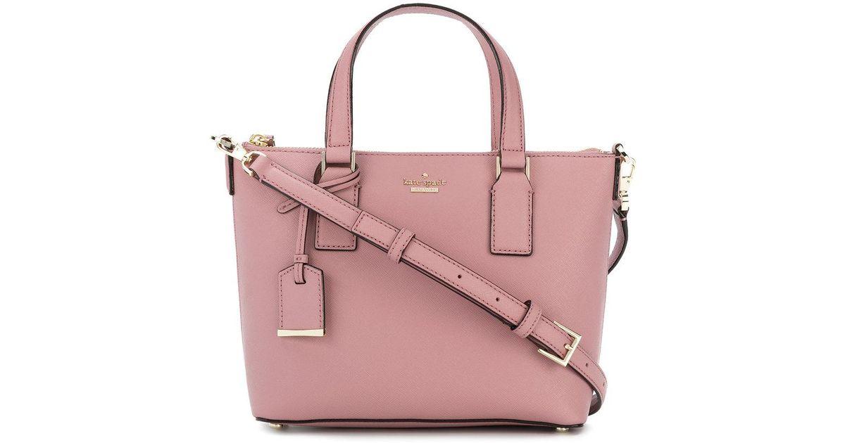 Pink Kate Spade Logo - Kate Spade - Pink Logo Crossbody Bag - Lyst