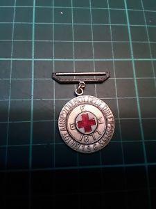 Greek Red Circle Logo - Greece , Greek Red Cross silver medal badge 1965 Ερανος. | eBay