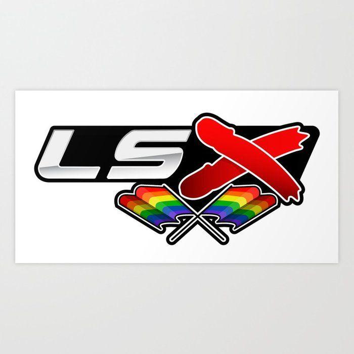 LSX Logo - LSX Logo Art Print