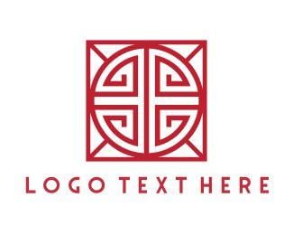 Greek Red Circle Logo - Greek Logo Designs. Make Your Own Greek Logo