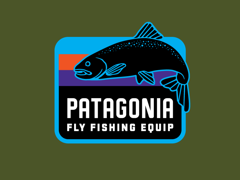 Patagonia Fish Logo - Patagonia Fly Fishing Equip. Logos. Fly Fishing, Fish