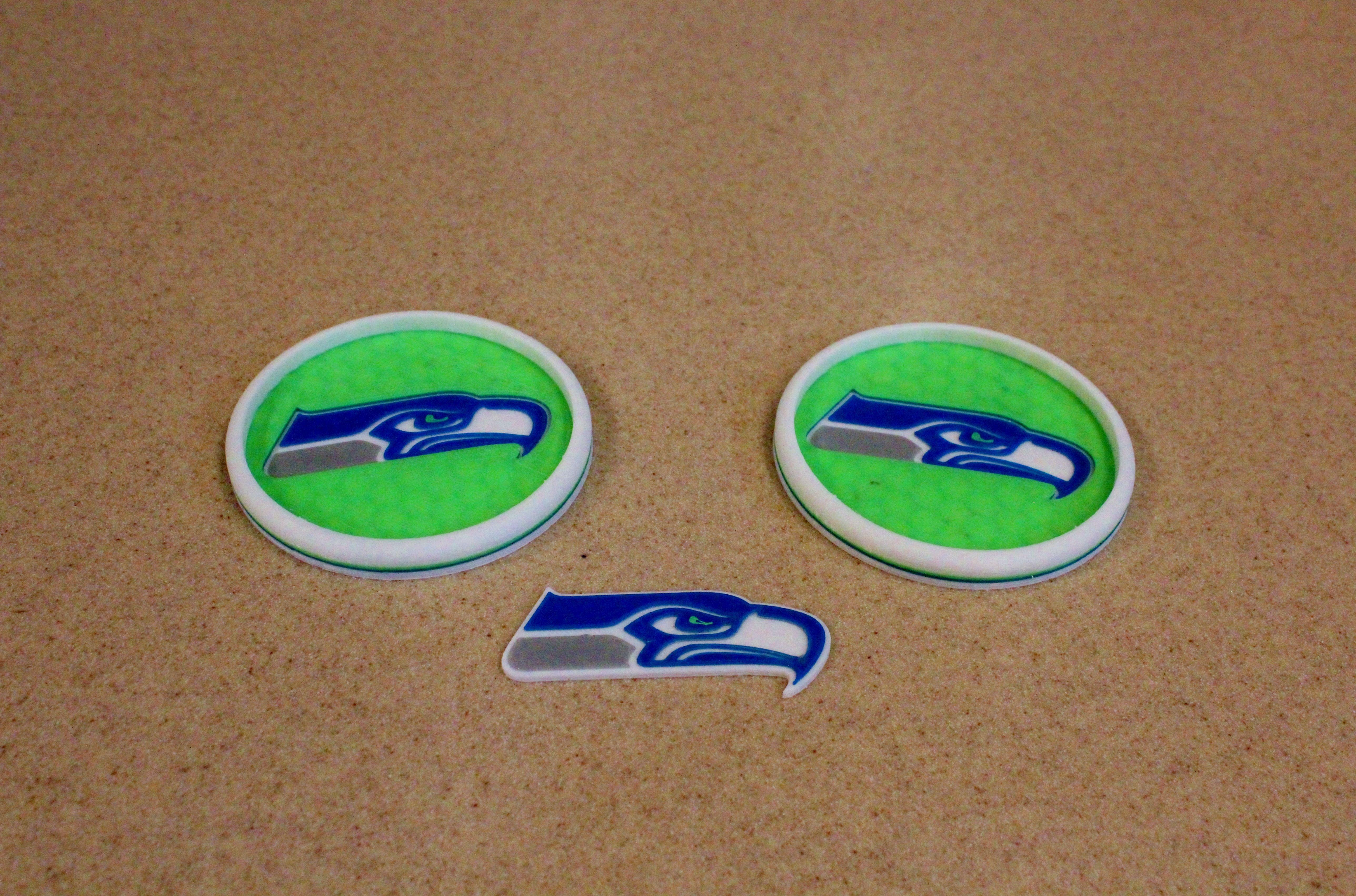 Go Hawks Logo - Slightly modified Seahawks Coaster and Logo - Go Hawks! by kresty ...