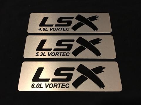 LSX Logo - Glenn's Auto Performance - 408 Stroker LSX Engine Badge/Emblem
