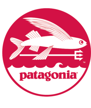 Patagonia Fish Logo - Patagonia Trident Fish Sticker