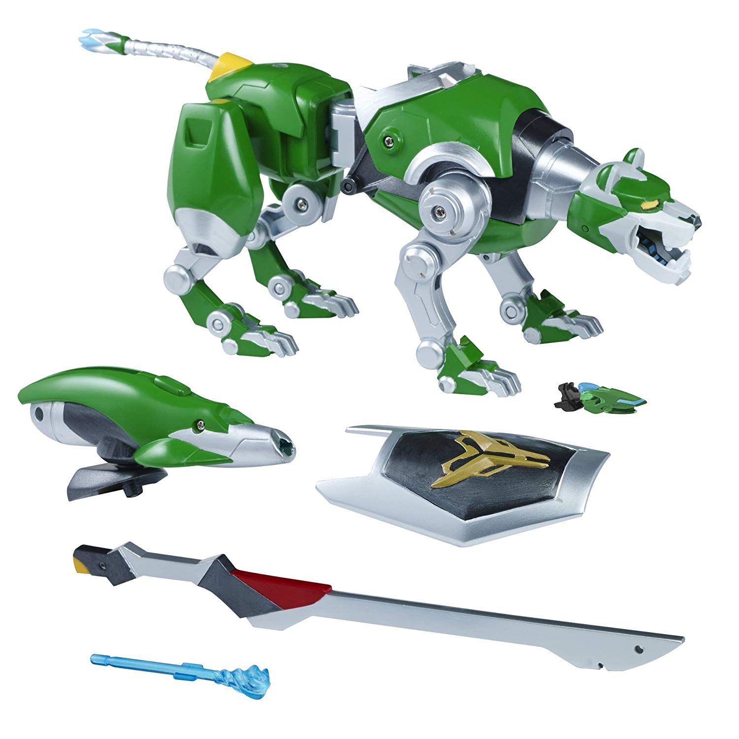 Blue and Green Lion Logo - Amazon.com: Voltron Legendary Defender Action Figure Green Lion ...