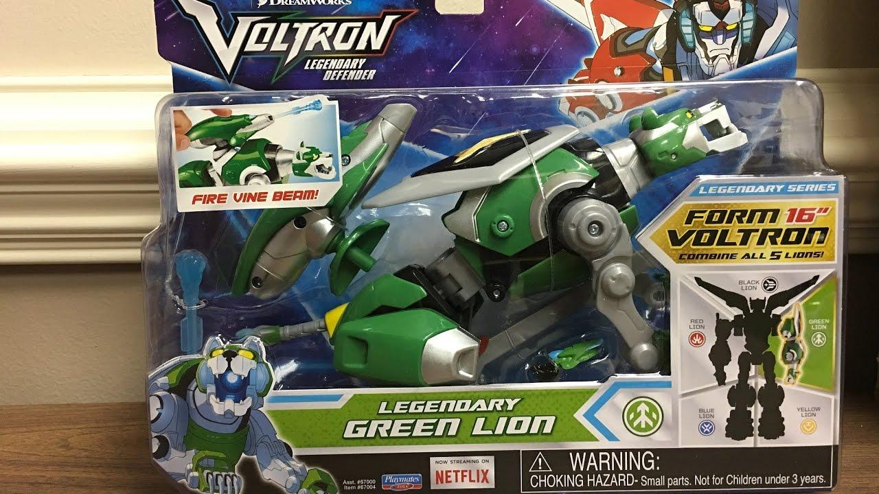 Blue and Green Lion Logo - Voltron: Legendary Defender - Legendary GREEN LION - YouTube