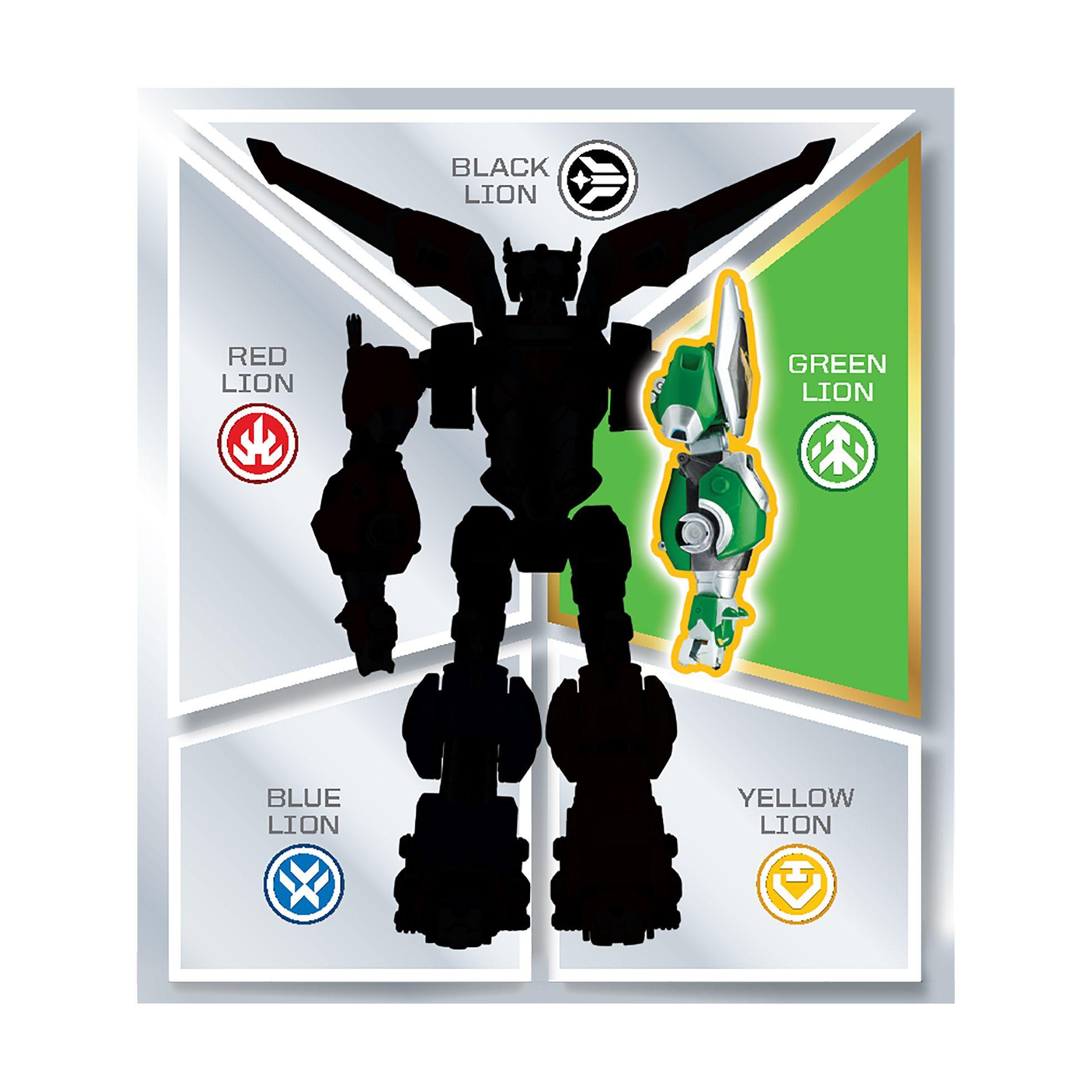 Blue and Green Lion Logo - Voltron Legendary Green Lion - Walmart.com