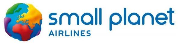 Small Airline Logo - Small Planet Airlines. Corfu Airport (CFU)