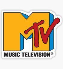 MTV 90s Logo - Mtv 90s Logo Stickers | Redbubble