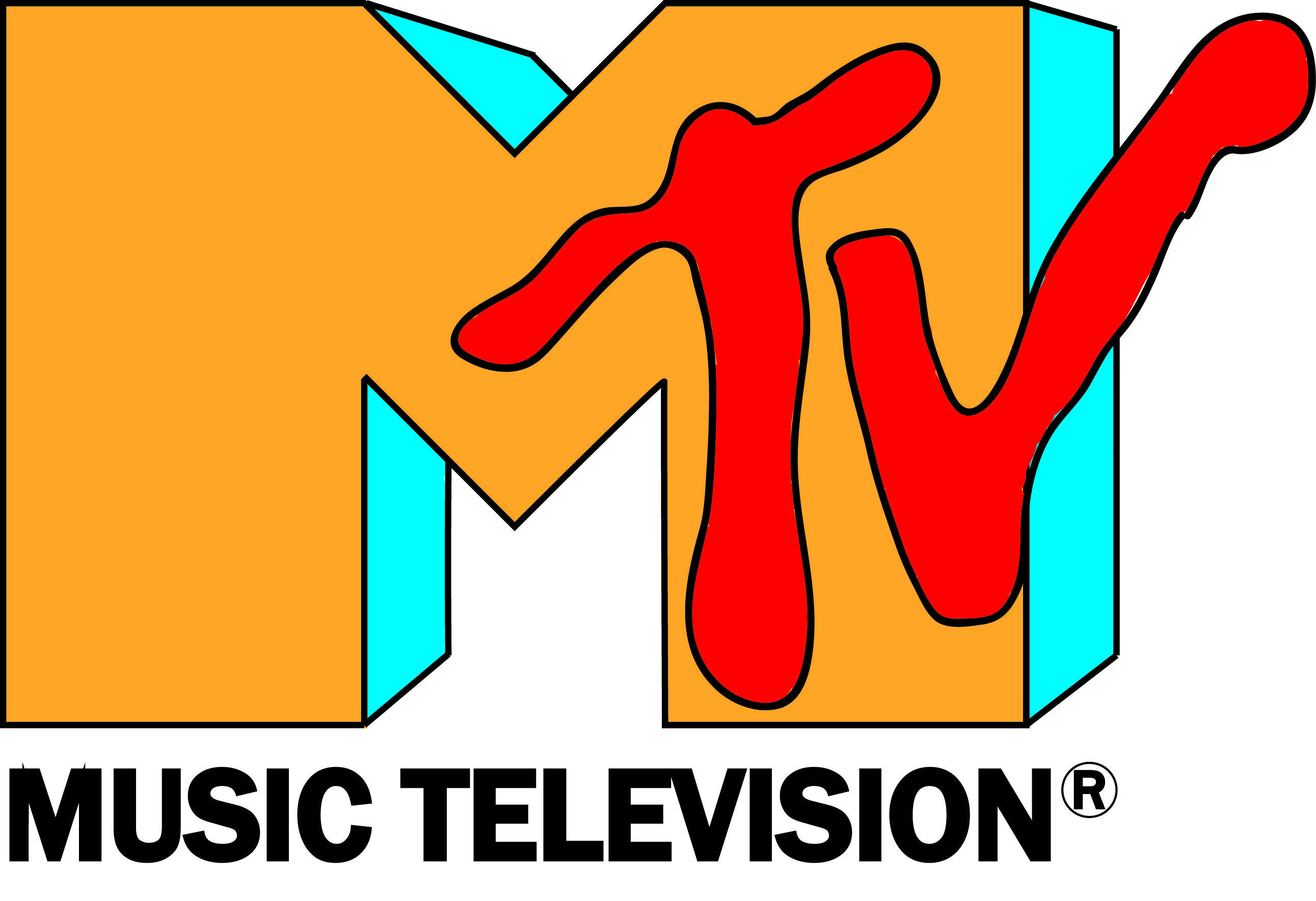 MTV 90s Logo - Mtv logo -Logo Brands For Free HD 3D
