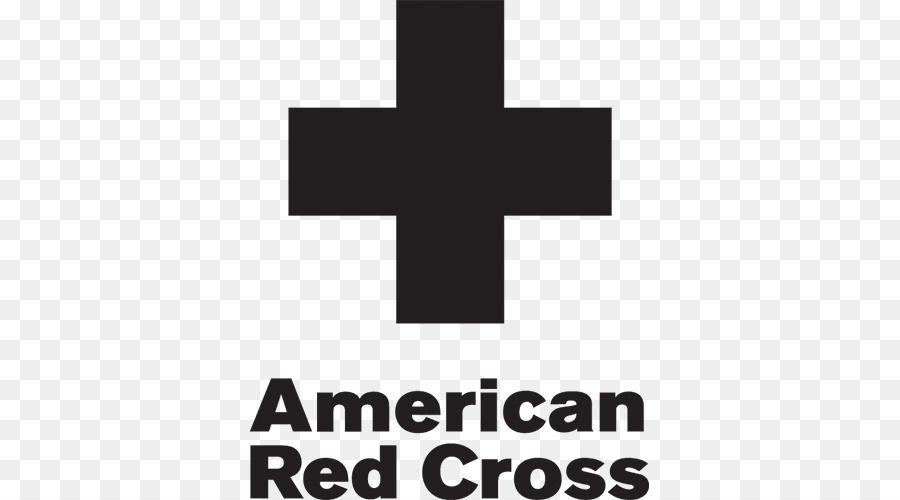 White American Red Cross Logo - Logo American Red Cross Black White Brand - american red cross png ...