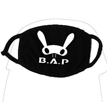 Bap Kpop Logo - ZWZCYZ KPOP BAP Mouth Mask Mouth Muffle K Pop B.A.P Pure