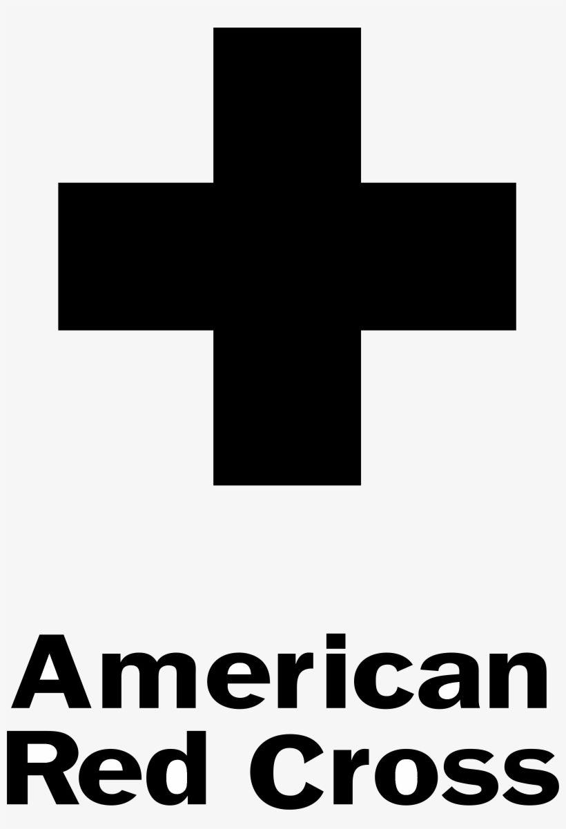 White American Red Cross Logo - Amer Red Cross Logo Black And White For Red Cross