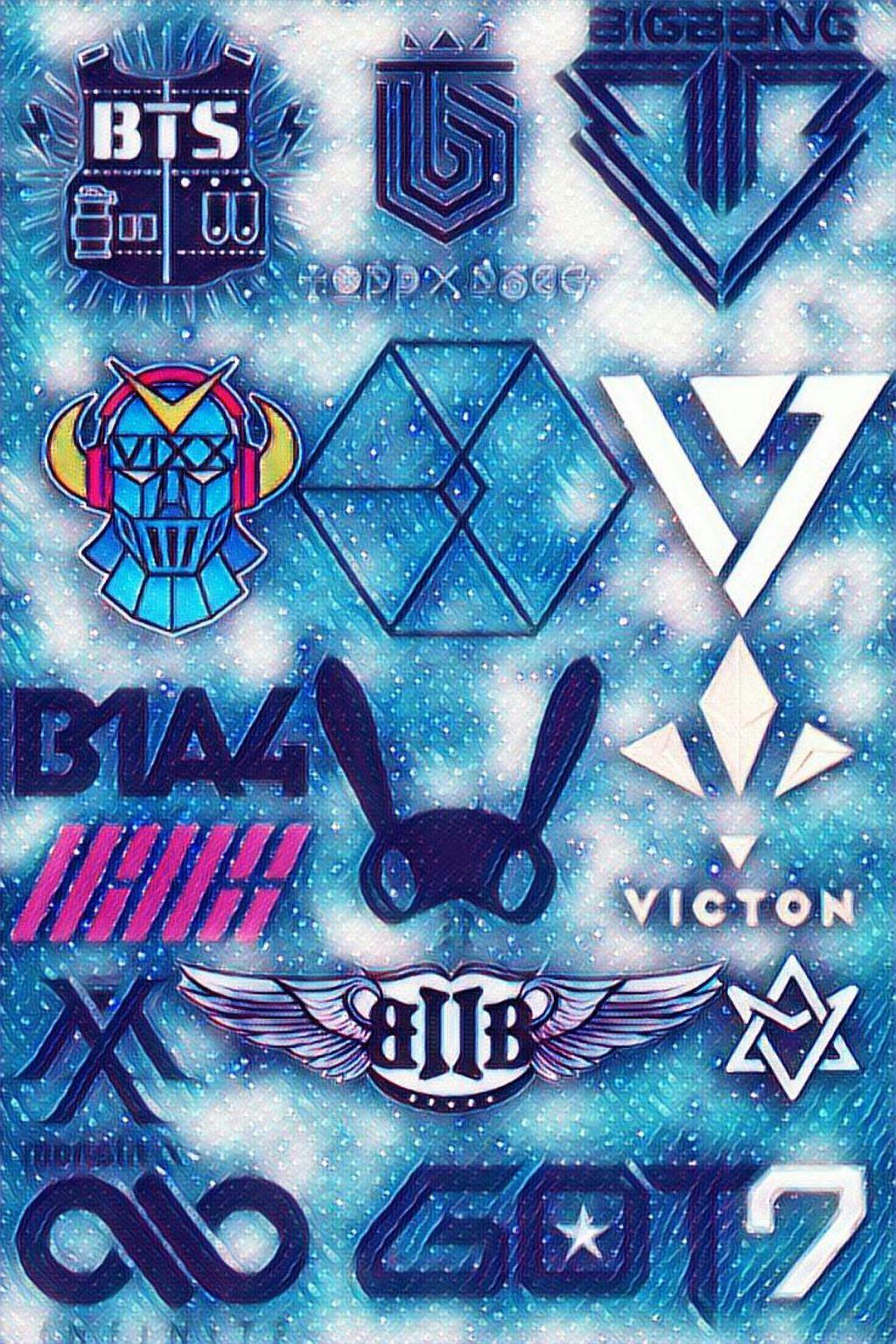 Bap Kpop Logo - Kpop logo toppdogg bap btob bts ikon bigbang exo got7...