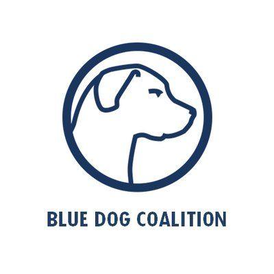 Blue Dog Running Logo - Blue Dog Coalition on Twitter: 