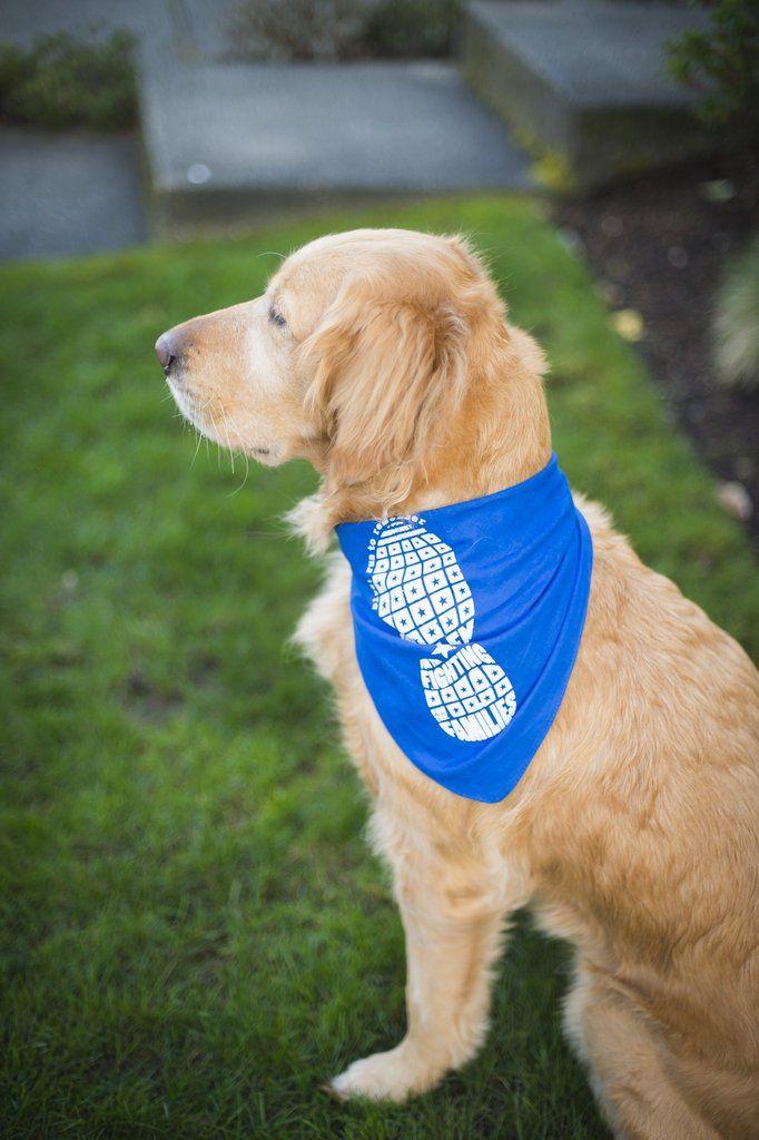 Blue Dog Running Logo - Dog Bandana – wear blue: run to remember