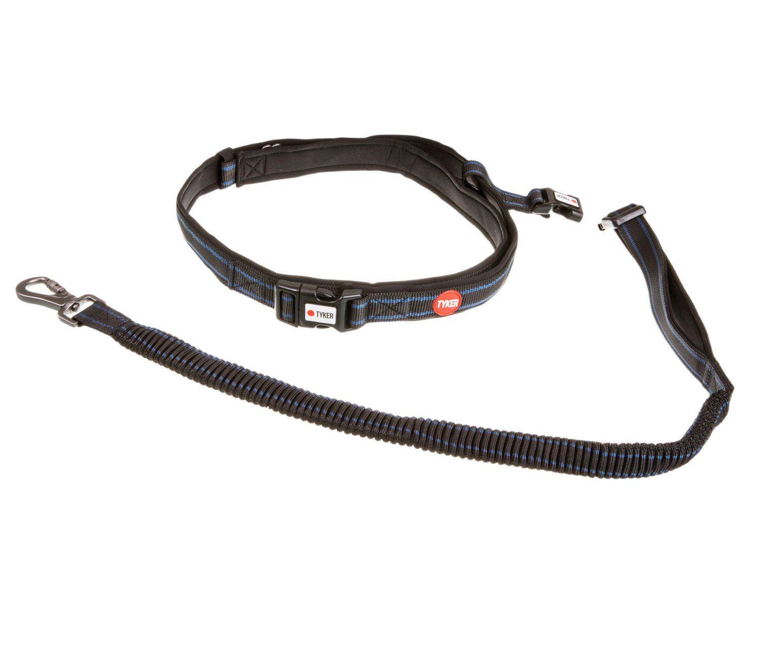 Blue Dog Running Logo - Tyker, Dog Running Leash, Red and Blue Designs, Great For Running