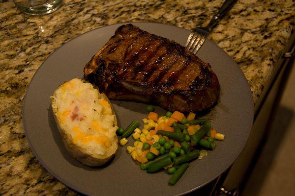 Steak N Bake Logo - Steak and Twice Baked Potatoes | Look at what's cookin