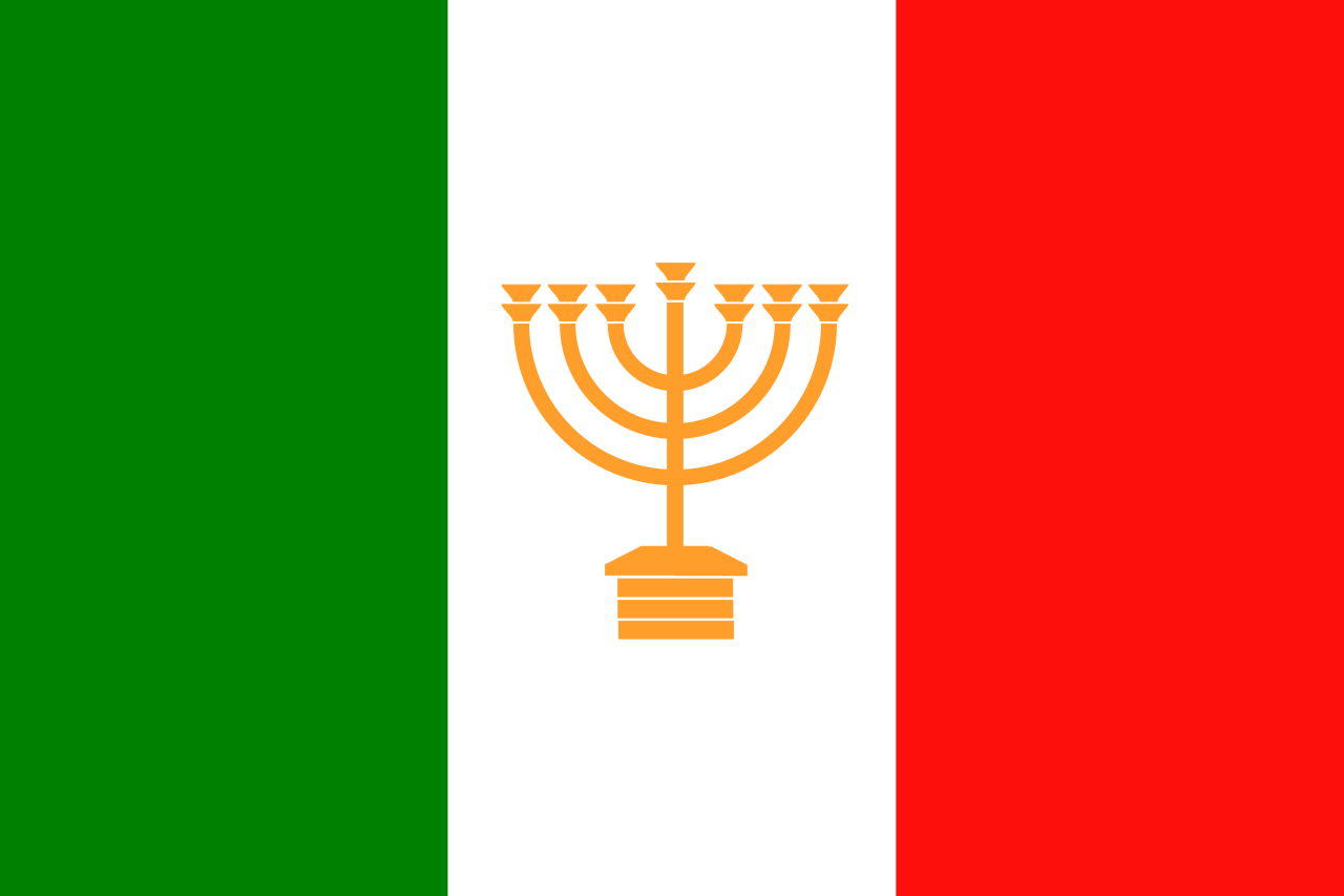 Red White Green Flag Logo - Iglesia ni Cristo flag.svg
