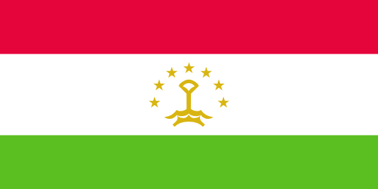 Red White Green Flag Logo - Tajikistan | Flags of countries