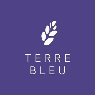 Blue Dog Running Logo - Terre Bleu Lavender Farm on Twitter: 