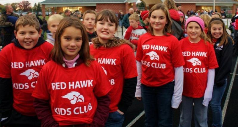 Cedar Springs Red Hawk Logo - Cedar Springs Public Schools - Red Hawk Kids Club