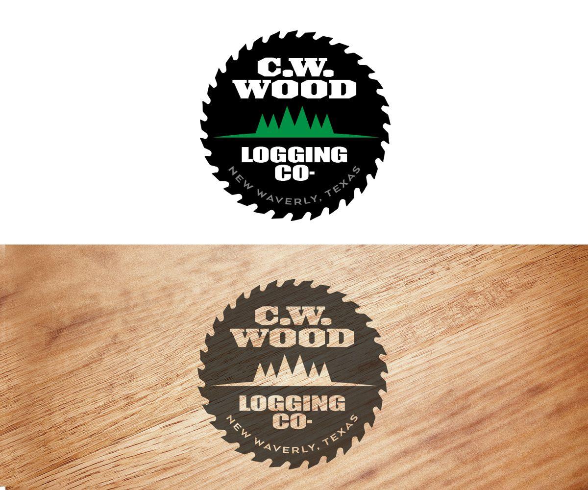 Logging Logo - 170 Masculine Logo Designs | Industry Logo Design Project for C.W. ...