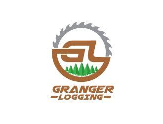Logging Logo - Granger Logging logo design - 48HoursLogo.com