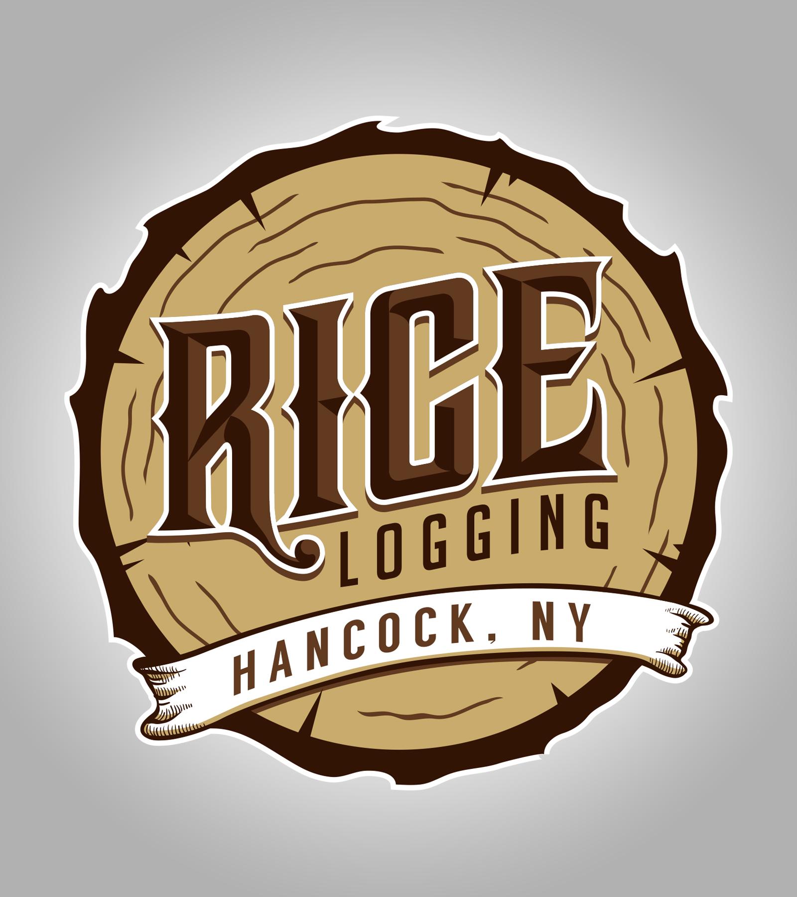 Logging Logo - Rice Logging Logo – Wunderground Supply